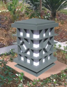 Sand Cast Aluminium Wall Top Lamp