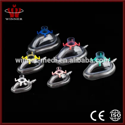 PVC anesthesia medical beauty disposable face mask
