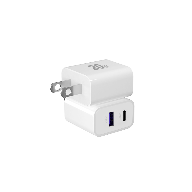 2022 2-port QC3.0 Type-C USB Wall Charger