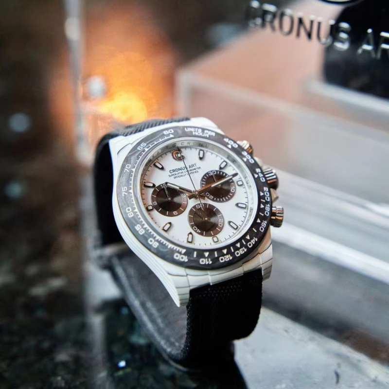 High-End Luxury Carbon Fiber Automatic Mechanical Watch for Men: Waterproof Business Wristwatch