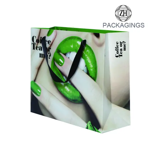 Luxury Handmade Apparel Shopping Bag For Gift