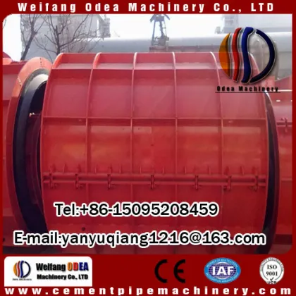 Cement pipe making machinery drainage pipe machine