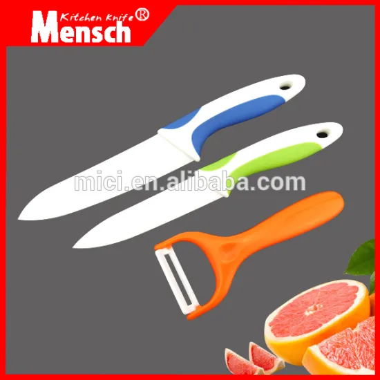 3pcs wonderful utensils knife set with miracle peeler