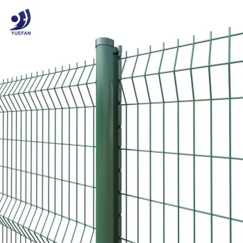 Hot Sale 3D Curved PVC Coated Wire Mesh Fence Panel for Garden or Farm