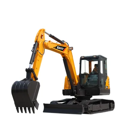 6 Tons Small Excavator SY60 - Excavator Machines and Earth Moving Equipment