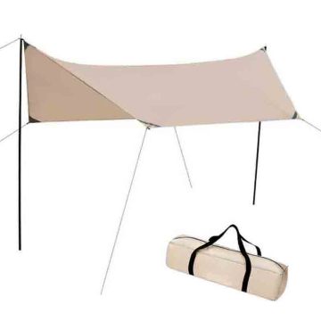 TUN SHEALTER TEM TARP - الظل المقاوم للماء للتخييم والهواء الطلق