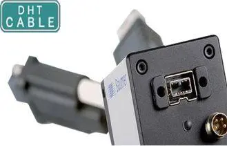 Full Shielded Industrial Camera IEEE 1394 Firewire Cable wi
