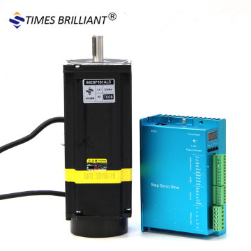 Đóng vòng đóng bước động cơ Nema 34 12nm với bộ phanh và bộ điều khiển