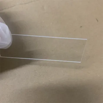 Transparent Rectangle Fused Quartz Glass Slab with Cutting Processing Service