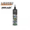 Lensen 2000 Puffs e-cigarette bar使い捨て蒸気ペン