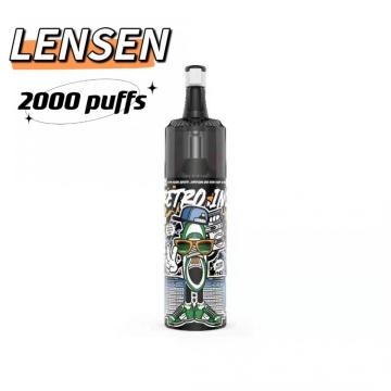 Lensen 2000 Puffs 전자 담배 바입 vape 펜