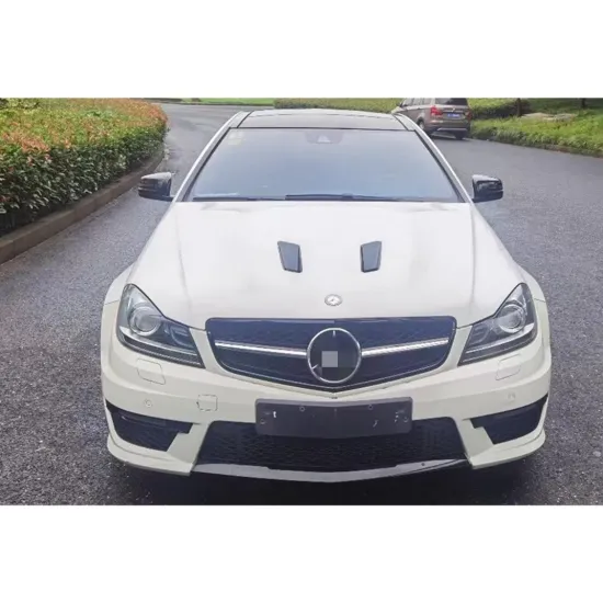 Front and Rear Bumpers for Mercedes-Benz C Class W204 C63 AMG C180 C200 C260 Body Kit