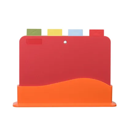 Customizable Multicolor Chopping Block: Natural Wheat Stalk & Plastic Cutting Board for Kitchen