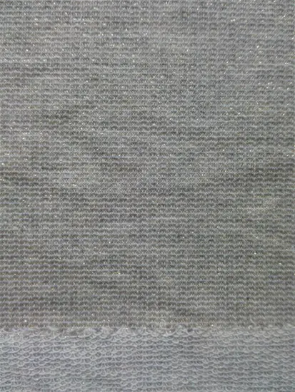 Rayon Cotton Nylon Meatllic Span Terry