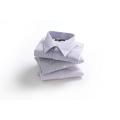 Camisas de tinte de hilo de algodón de algodón para hombres