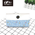 Custom Flower life style PU leather handbag cosmetic bag pencil case&bag multifunctional bag