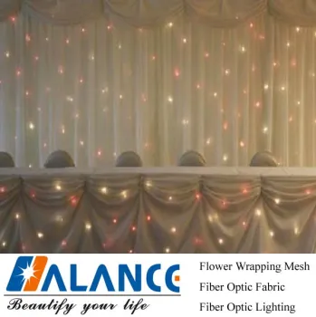 Optic Fiber Star Cloth for Wedding
