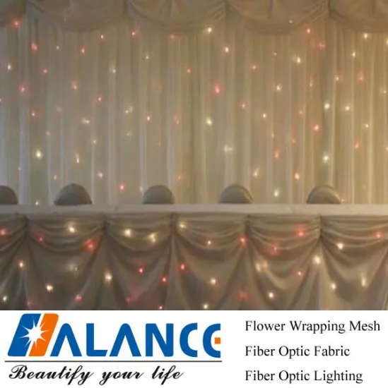 Optic Fiber Star Cloth for Wedding