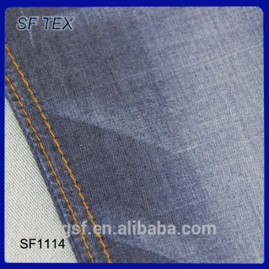 bamboo denim fabric thin and light denim fabric chambray denim fabric Cotton Fabric,SF1114
