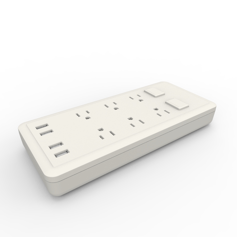 American Power Strip with USB Charger