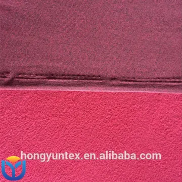 novel colorful 100% polyester warp knitted heather grey super poly melange yarn golden velvet sportoc Triacetate fabric