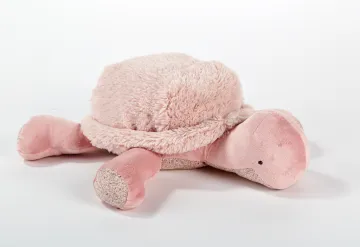 Dark Pink Lovely Plush Stuffed Little Turtle Toy for Kids