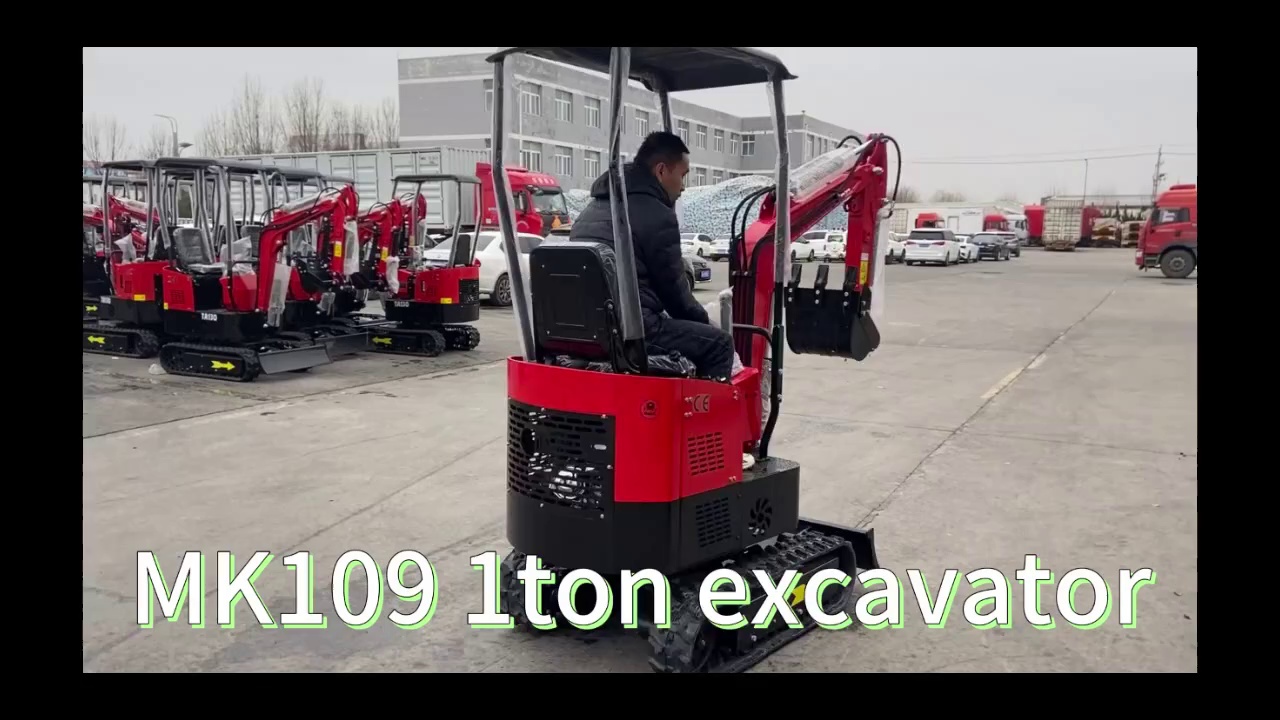 1 Ton Mini Crawler Excavator for Sale