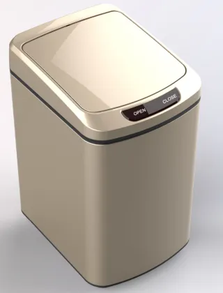 Smart Sensor Dustbin for Auto Electronics
