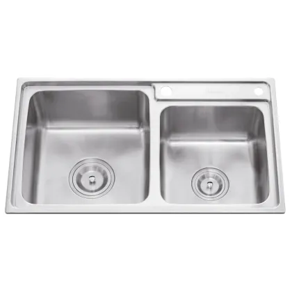 Stainless Steel Double Bowl Kitchen Sink