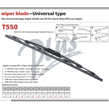Universal Frame Wiper Blade car accessories