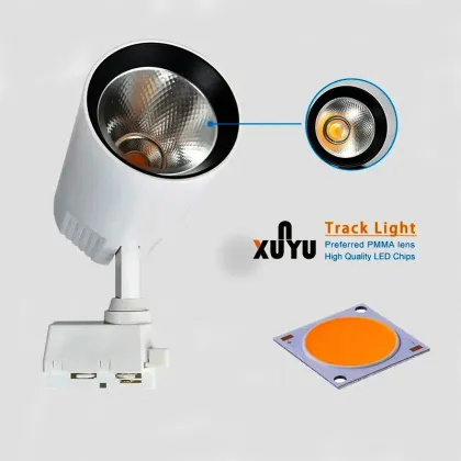 2400K-4000K Commercial LED Track Lights - 20W to 30W COB Track Lights