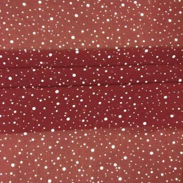 Tissu imprimé d&#39;étoiles du ciel magique de crêpe poly tissé