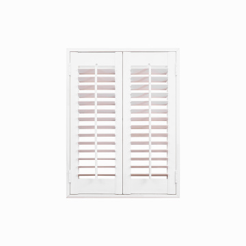 Bi-fold shutters for sliding glass doors