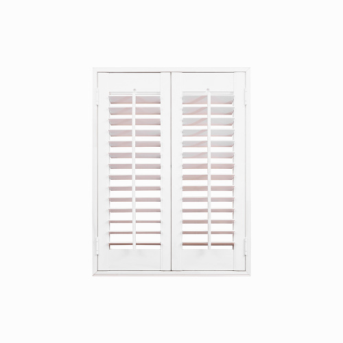 Bi-fold shutters for sliding glass doors