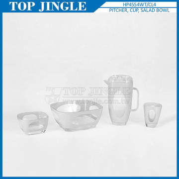 Excellent Hole Design White Container Set