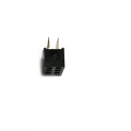 2.0 × 4.3 Conector femenino en línea de doble fila