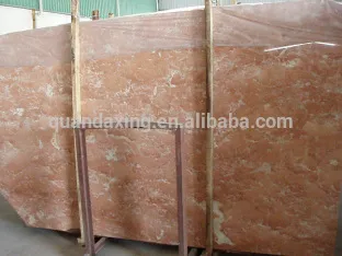 Tea Rose Marble Slab China Red Rose Marble