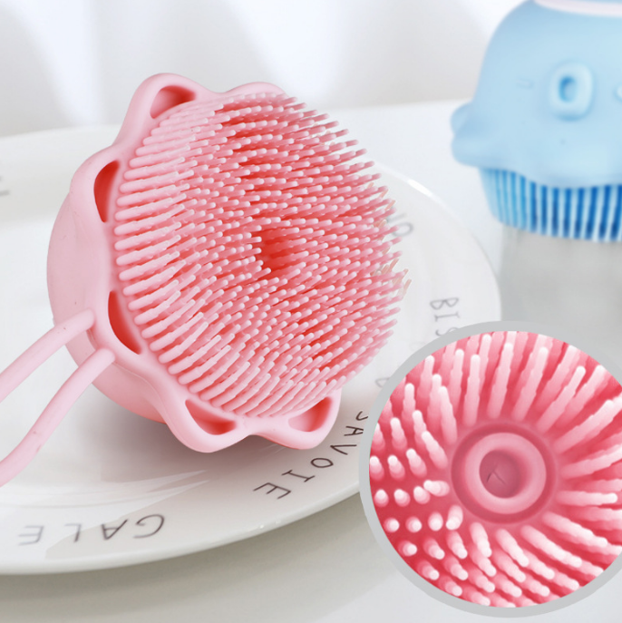 Silicone Shower Brush Scrubbers