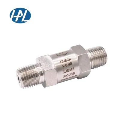 Swagelok Stainless Steel 316 High Pressure Non-Return Flow Check Valve