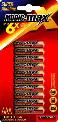 dry battery Alkaline Battery AAA LR03 micro