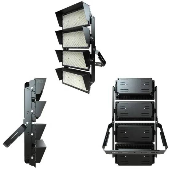 High Mast Lighting Pole Tower Flood Light - 9th Generation Stadium Light 500w to 2500w with 25m to 30m Height