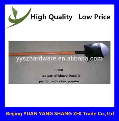 Wooden snow shovel/double handle snow shovel/plastic snow shovel