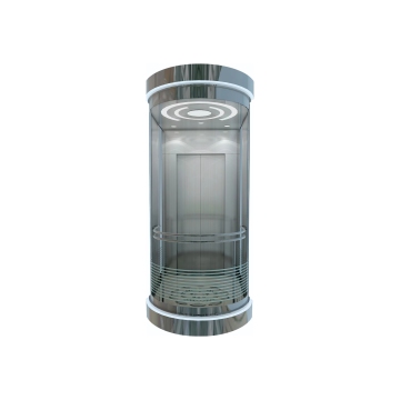 Modern Luxury Hotel with Shopping Center and Panoramic Glass Elevator