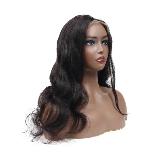 150% 200% Swiss 13X4 13X6 4X4 Lace Wig For Black Women 100% Indian Body Wave Virgin Cuticle Aligned Lace Front Human Hair Wigs