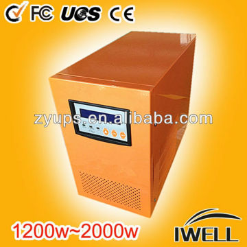 LCD Pure sine wave black Line interactve UPS 2000w