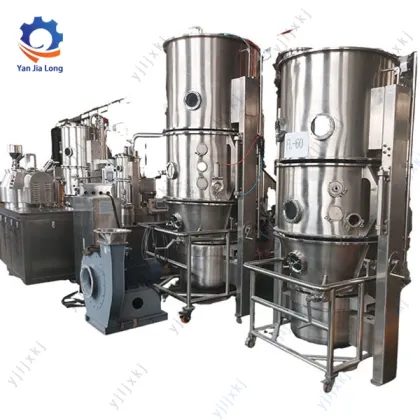 Feed chemical fertilizer Fluidized Granulator machinery