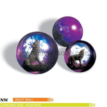 Wolf bouncing ball toy
