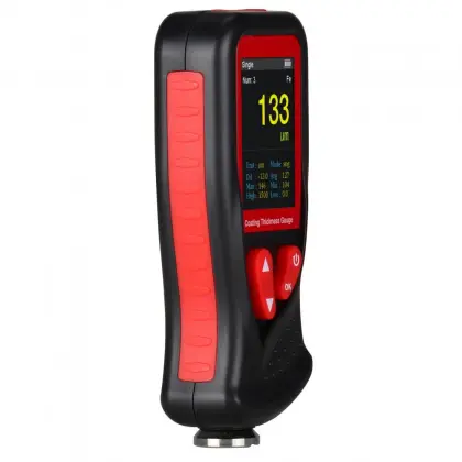 Automotive paint coating thickness gauge for industrial and chemical industries