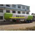 60m3 Asme lpg trailer tankers