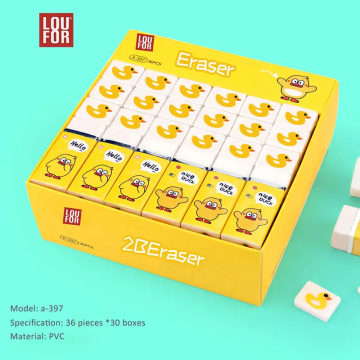 Kawaii Stock Soft Erasers for Kids - Traceless Stationery for Children's Study